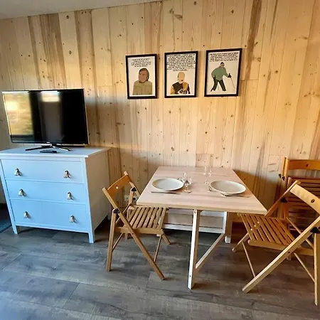 Studio Moderne Avec Balcon Et Parking Couvert - Famille De 4 Ou Couple Chamrousse Exterior foto
